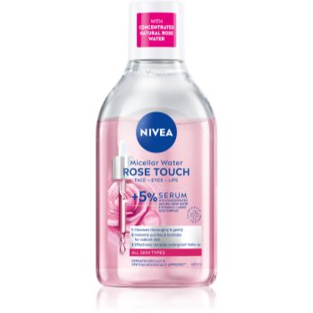 NIVEA Rose Touch apa micelara 2 in 1 - imagine 2